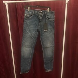 Versace Jeans Collection Men's Dark Blue Skinny Jeans